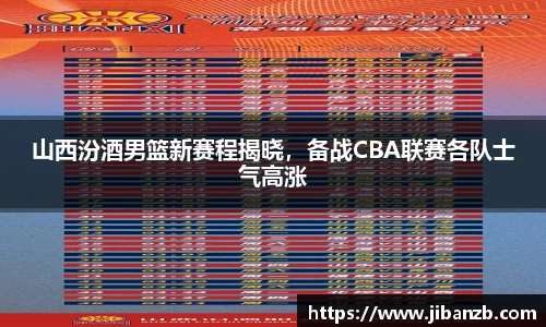 山西汾酒男篮新赛程揭晓，备战CBA联赛各队士气高涨